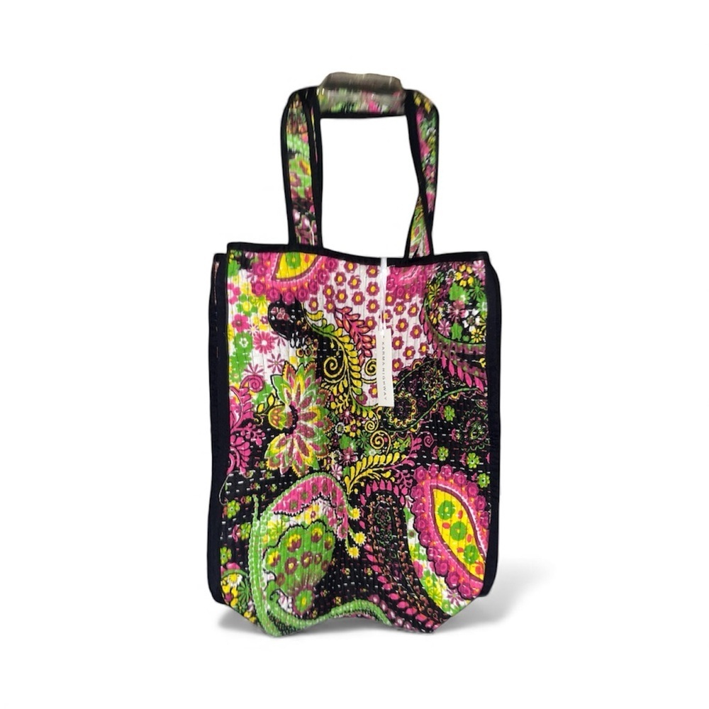 Karma Highway Colorful Patterned Tote Bag